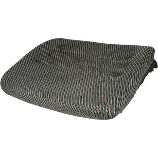 GRAMMER Seat cushion stof 500 mm, gray gestreept, H 90