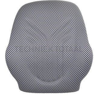 GRAMMER Rückenpolster stof Blau Schwarz mit 12V / 24V Heizung, Sitz 522