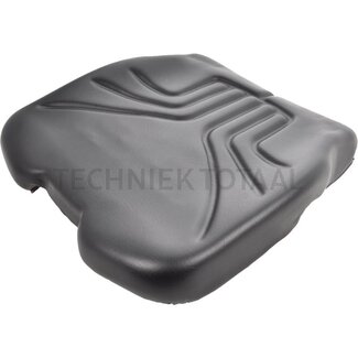 GRAMMER Seat cushion PVC 490 mm, black, 12V / 24V heating, 722