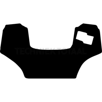 GRANIT Velour floor mat gray John Deere 3045R, 3046R, 4066R