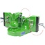 Sauermann Binnenwerk koppeling kogel 80, rail 390 mm, 3000 kg, John Deere groen | JAL223042, AL223042