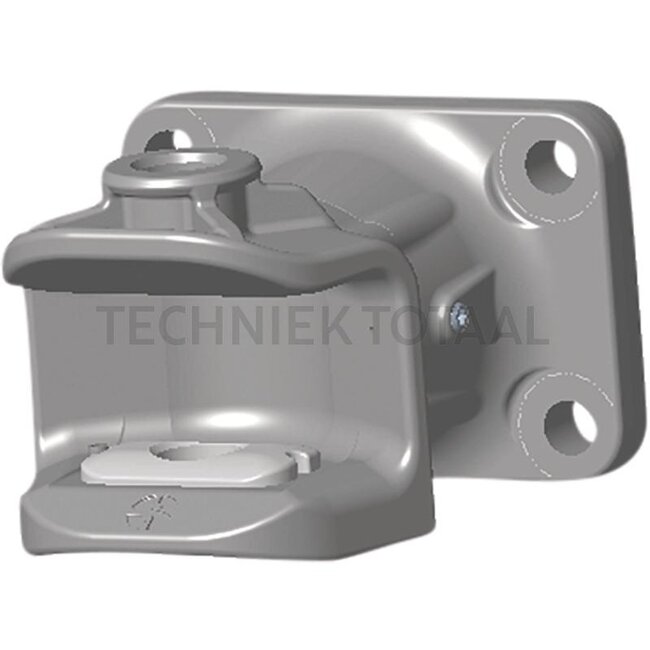 Sauermann Flange hitch John Deere green pin 31 mm, 160 x 100 mm, M21, 97,1 kN | S02 1600 1