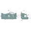 Sauermann Piton Fix Einsatz 330 mm, Bolzen Ø 25 mm, 120,9 kN, grün | S05 3300 1