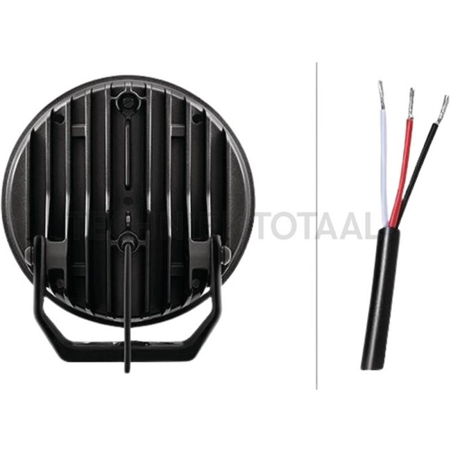 HELLA Valuefit LED Zusatzscheinwerfer 9'' rund, 1700 lumen, 12 / 24 V | 1FJ 357 199-021