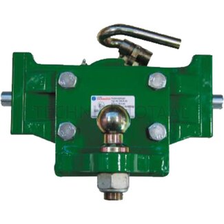 Sauermann Innenteil Kupplung Kugel 50, rail 390 mm, 350 kg, John Deere Grün