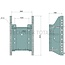 Sauermann Anhängebockrahmen 97,1 kN, Schienenbreite 390 mm John Deere 6175R - 6215R | JAL211456, AL211456