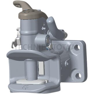 Sauermann Flanschkupplung Bolzen 31 mm, 140 x 80 mm, M17, 2000 kg