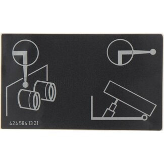 GRANIT Aufkleber Schaltschema Pritsche Mercedes-Benz