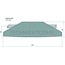 GRANIT Rear-view mirror 364 x 214 mm, bending radius 1800 mm