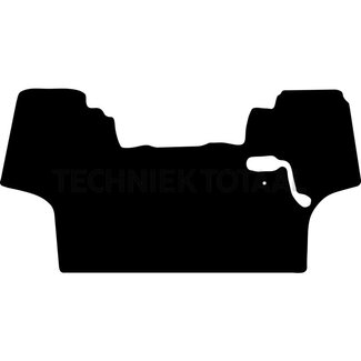 GRANIT Rubber floor mat black John Deere 5 E