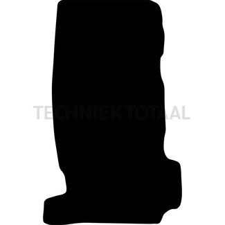 GRANIT Velour floor mat black Hidromek HMK 230 LC