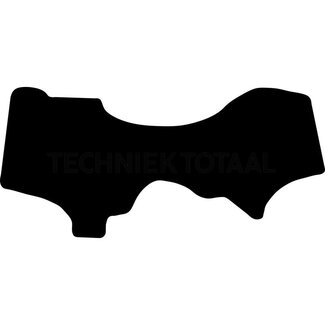 GRANIT Fußmatte Velours grau John Deere 2032R, 2038R