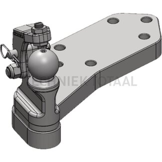 Scharmüller Zwangslenkung K50, 250 mm, links, schwarz, 12 kg John Deere