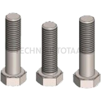 Scharmüller Bolt set K50 forced steering M16 x 65, M16 x 55 - 3 pieces