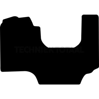 GRANIT Floor mat velour black Weidemann 1390