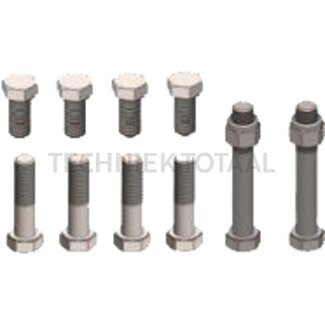 Scharmüller Bolt set K50 forced steering M16 x 35, 55, 110 - 10 pieces