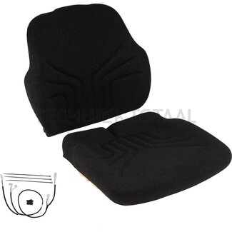 GRAMMER Heated cushion set seat 12 V, blue black, Primo, Compacto