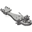 Scharmüller Support plates ball 80, 90 kN, 1070 x 270 mm, 3 heart, 107 kg | 00.960.387.0-SET, 00.960.387.0-SET-A17