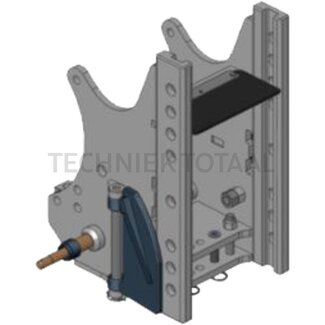 Scharmüller Trekhaakframe 43,2 kN, rail 270 mm, geleiding 32 mm, pen Ø 25 mm