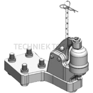 Scharmüller Forced steering right 2 ton, K50, connection position 250 John Deere