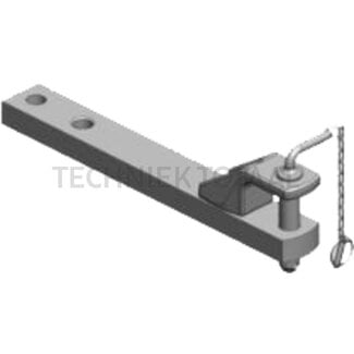 Scharmüller Dissel 615 mm, 80 x 40 mm, pen 31,5 mm, positie 2