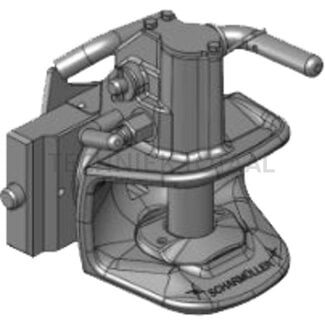 Scharmüller Trekbek automatisch verstelbaar Minimat, rail 200 mm, pen 31 mm, 23,9 kN