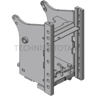 Scharmüller Trekhaakframe 74 kN, 3000 kg, rail 330 mm, pen Ø 25 mm, trekpendel
