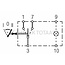 GRANIT Rocker switch I->0<-II, 5 connections, 12 / 24 V