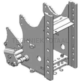 Scharmüller Trekhaakframe voorbereid voor trekpendel 270 mm, 43,2 kN Kubota M5N