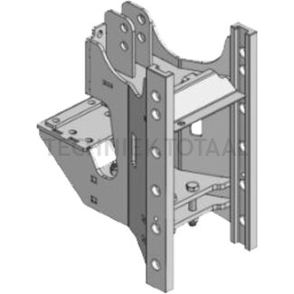Scharmüller Trekhaakframe voorbereid voor trekpendel 255 mm, 24,2 kN Kubota L1
