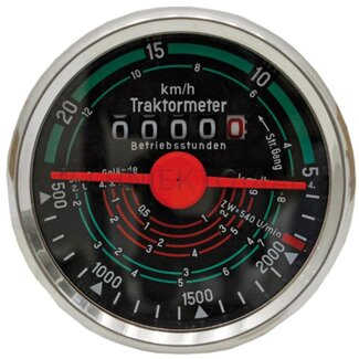 GRANIT Traktormeter linksdrehend 20 km/u, Ø 80 mm Fendt Farmer 2