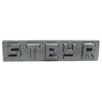 . Typenschild groß Steyr 180 - 280