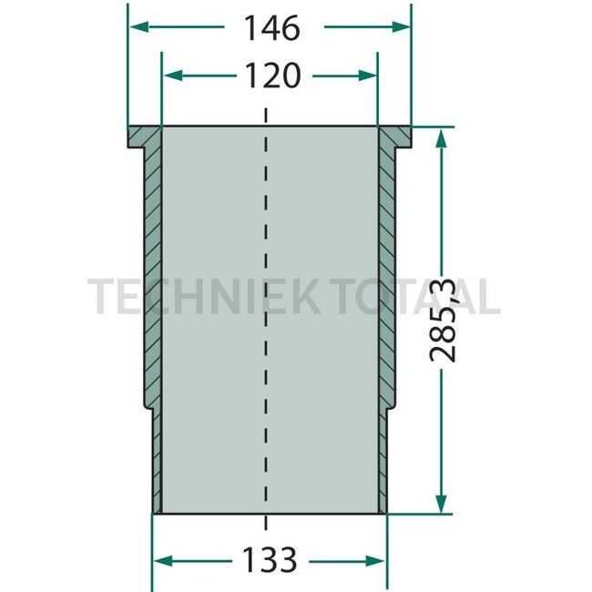 GRANIT Zylinderbuchse Ø 120 mm Motor D 941 Hanomag Robust 800