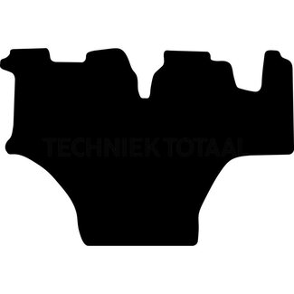 GRANIT Floor mat velour black Case IH Quantum 75N - 105N