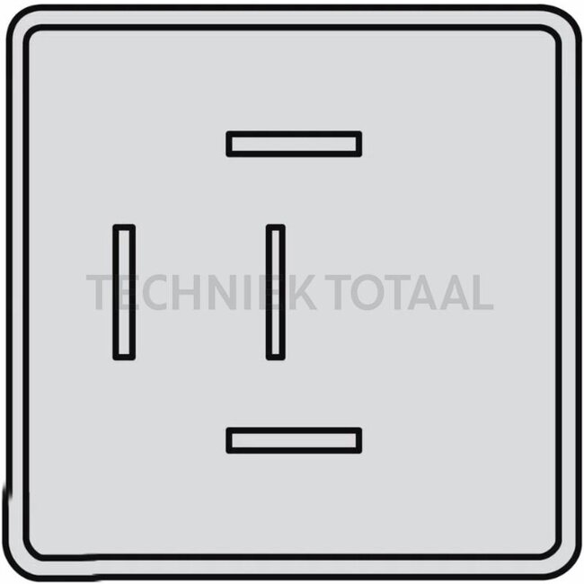 Cobo Warnblinkrelais 12 V, 10 - 16 V, -30 up to +80 °C, gray