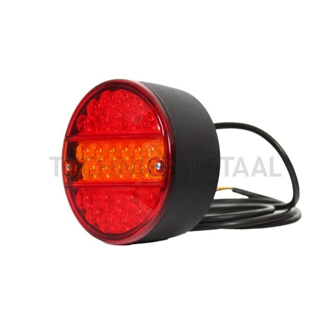 GRANIT Rückleuchte LED Ø 142 mm, 12 / 24 V, Bremslicht, Blinker