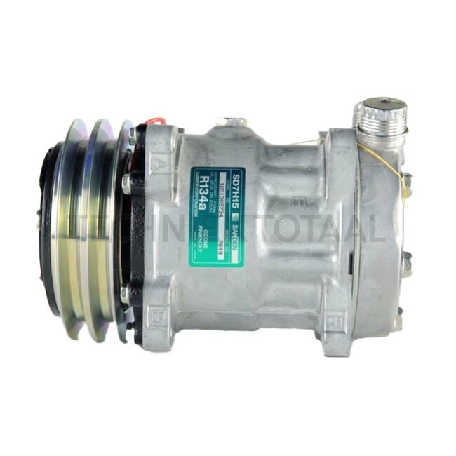 SANDEN Klimakompressor SD7H15, 12 V, Riemenscheibe Ø 132 mm | 7849