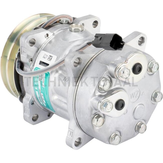 SANDEN Aircocompressor SD7H13, 12 V, poelie Ø 125 mm Volvo CE / BM | 8951