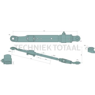 CBM Lift arm category 3, 1081 mm, left, 42,00 kg