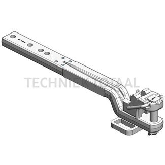 Scharmüller Dissel kat. 4 Ø 50 mm, 1332 x 120 x 60 mm, 118 kN, 99 kg