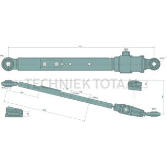 CBM Lift arm category 3, 1011 mm, left John Deere