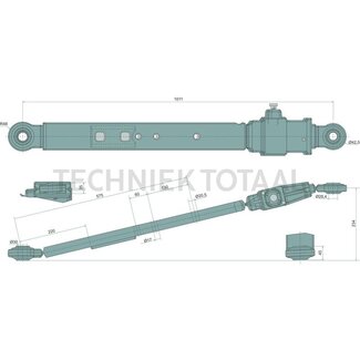 CBM Lift arm category 3, 1011 mm, right John Deere