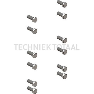 Scharmüller Boutenset M20 x 1,5 x 50 10.9 Steyr Terrus - 12 stuks