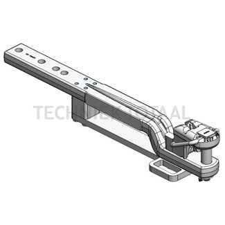 Scharmüller Dissel kat. 4 Ø 50 mm, 1332 x 120 x 60 mm, 118 kN, 119 kg