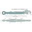 GRANIT Mechanischer Oberlenker hook/threaded spindle cat. 2/2, 645 - 910 mm
