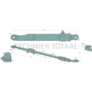 CBM Lift arm left category 3, 1081 mm