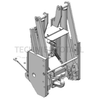 Scharmüller Pick-Up Hitch Anhängebock 3000 kg, 82,4 kN, schwarz Steyr CVT EcoTech