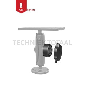 RAM MOUNTS Pin-Lock vergrendeling voor B-kogel 1 inch verbindingsarmen