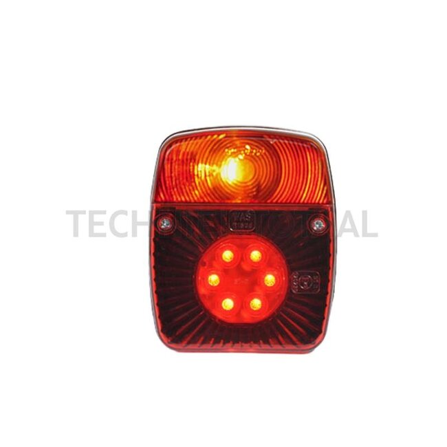 GRANIT LED achterlicht 101 x 121 x 56 mm, 12/24 V, IP54