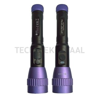 WAECO LED-UV lekzoeklamp Opti-Pro with UV-bril and laadkabel, 8 m light range